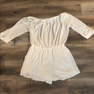 White Romper